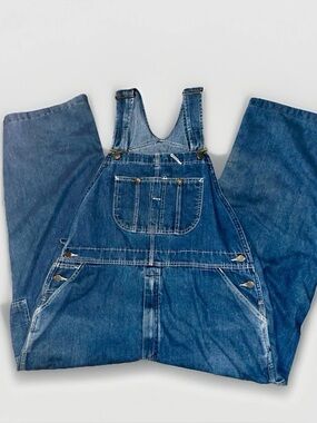 Vintage Roebucks denim overalls 
44x 30